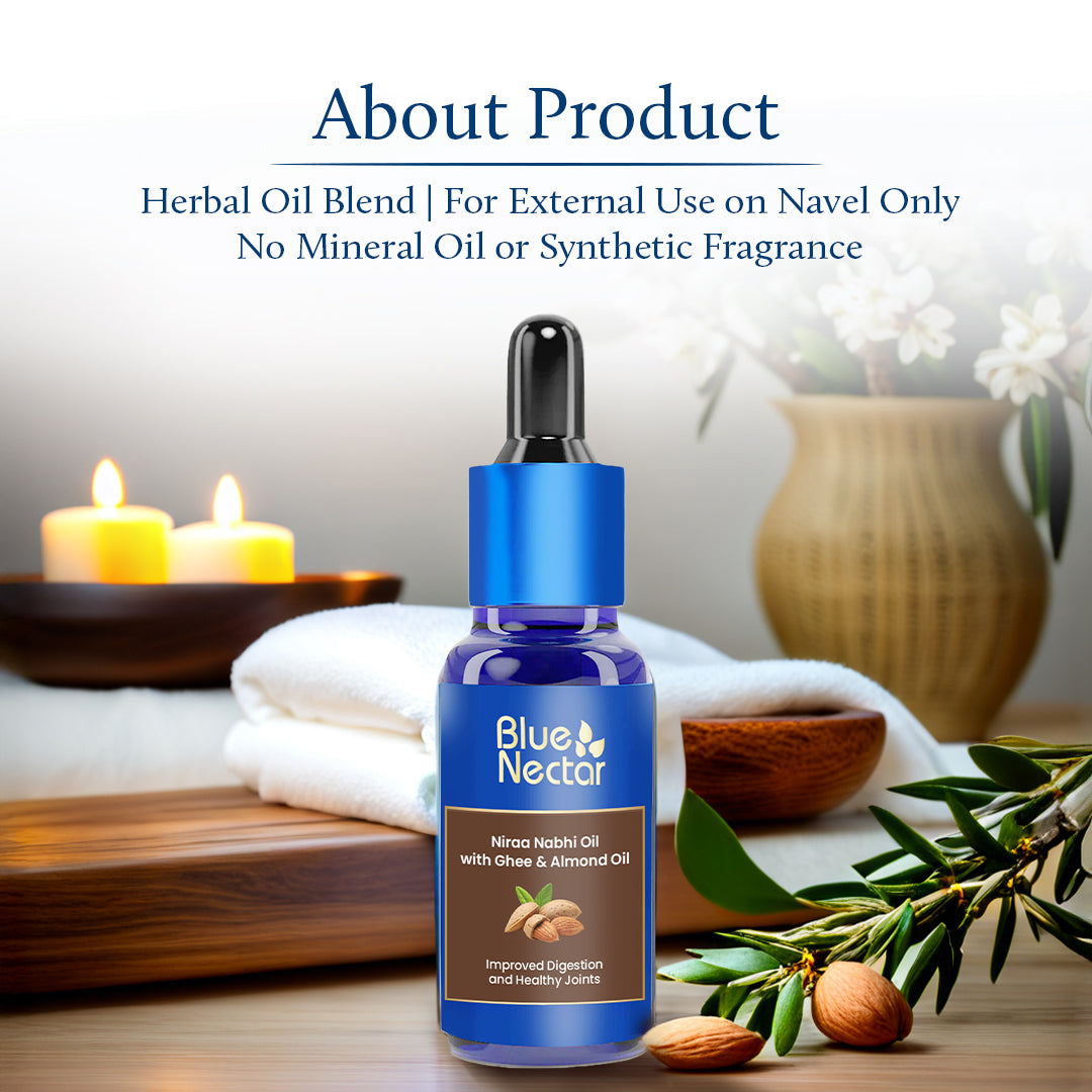 Navel oil with pure almond oil | No mineral oil
