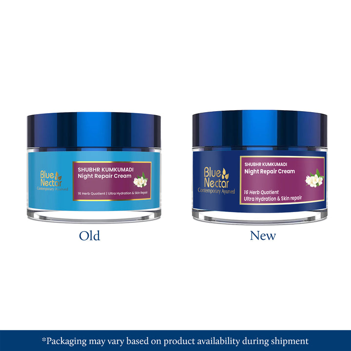 Kumkumadi night repair cream for women new look