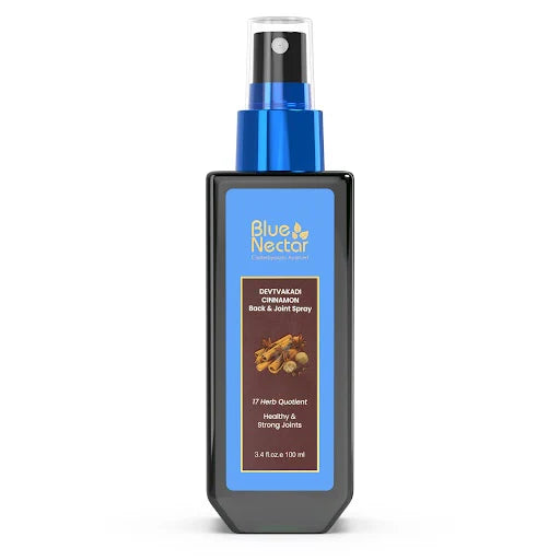 Body Pain Relief Spray with Clove & Cinnamon (3.4 fl oz, 17 Herbs)