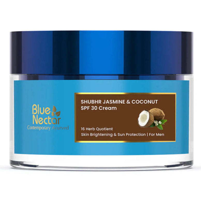 Shubhr Coconut SPF 30 Face Cream for Men.