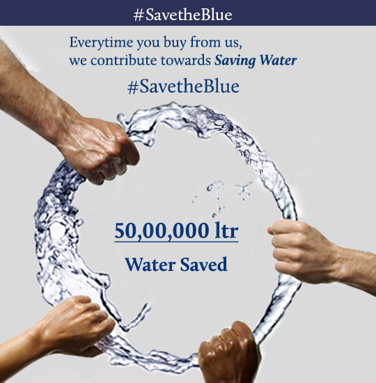 50,000,00 ltr water saved