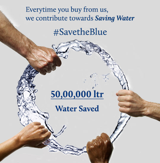 50,000,00 ltr water saved