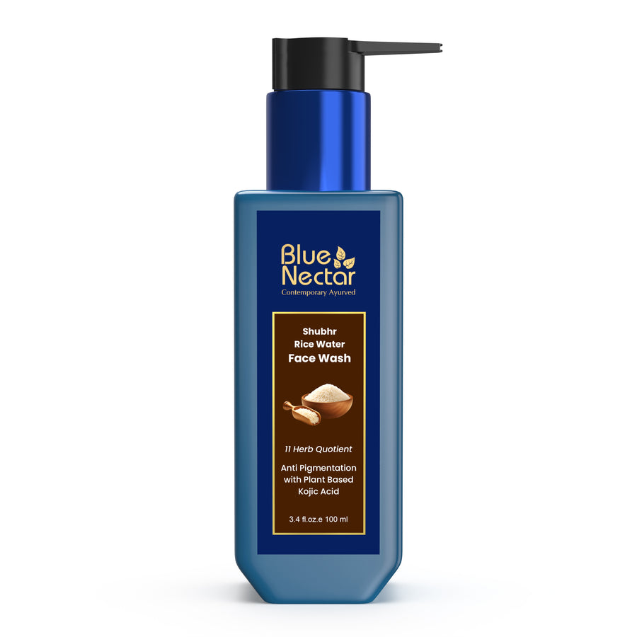 Rice water face wash for pigmentation