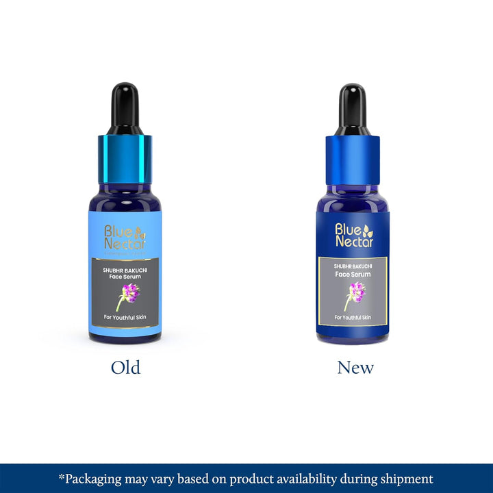 Shubhr Bakuchi Oil Free Face Serum | Natural Retinol-Inspired Formula (10 Herbs)