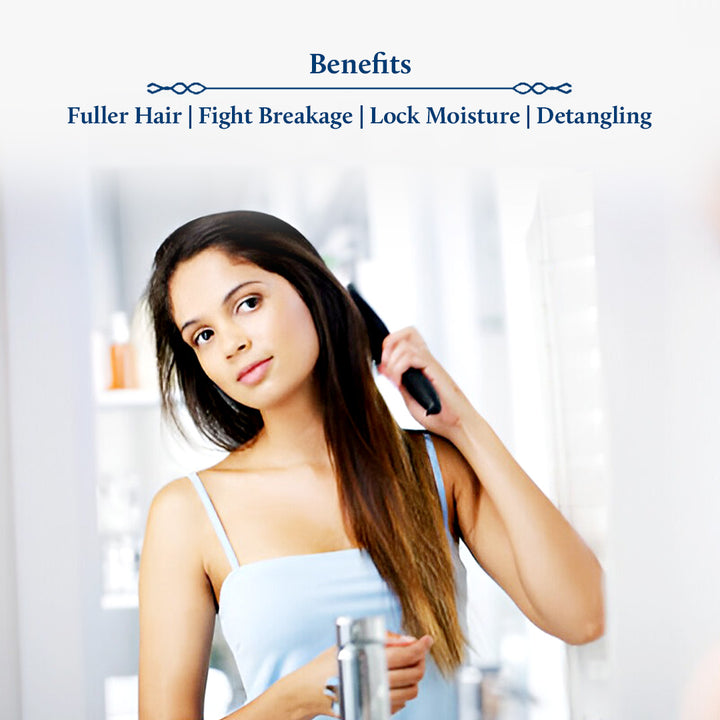 Batana hair leave in cream conditioner reduces hair breakage and locks in moisture.