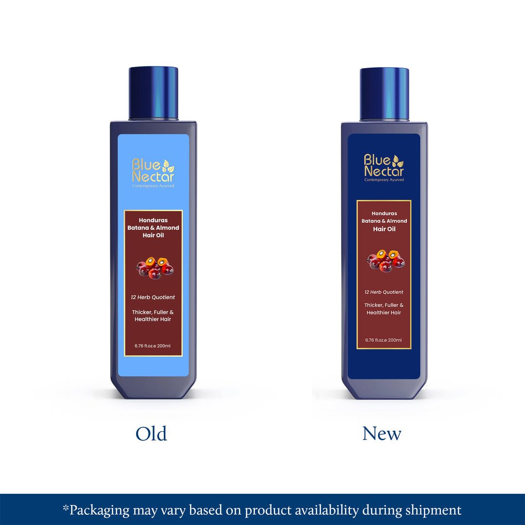 Honduras Almond & Batana Hair Oil for Thicker & Fuller Hair (12 Herbs)(6.8 fl oz)