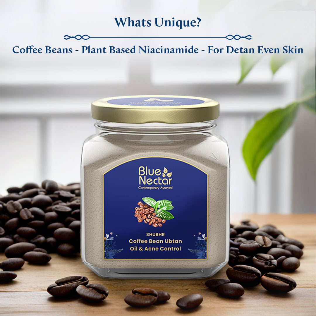 Coffee face mask for oil & acne control | Plant based niacinamide