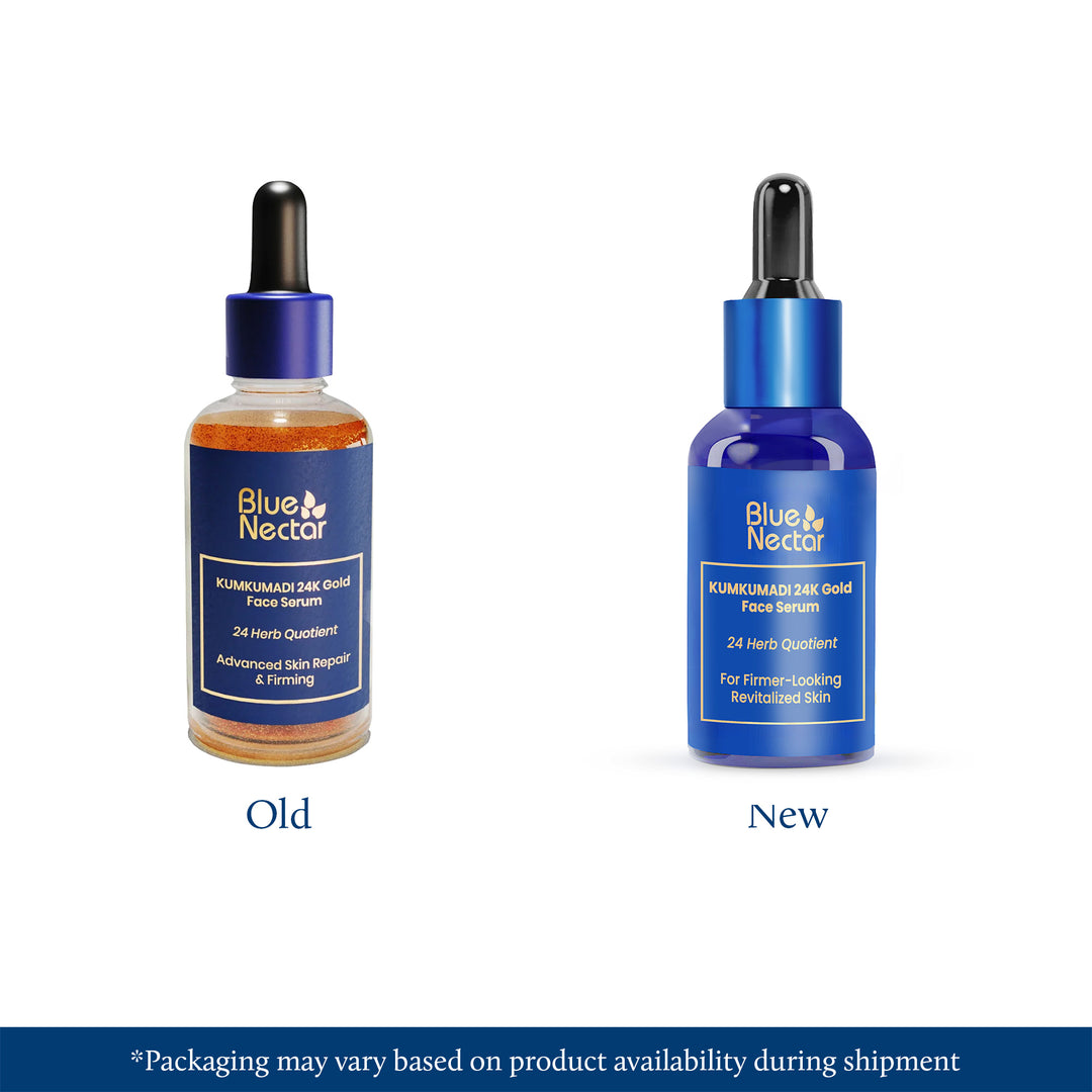 Kumkumadi 24k Gold Serum for Firmer- looking skin new look
