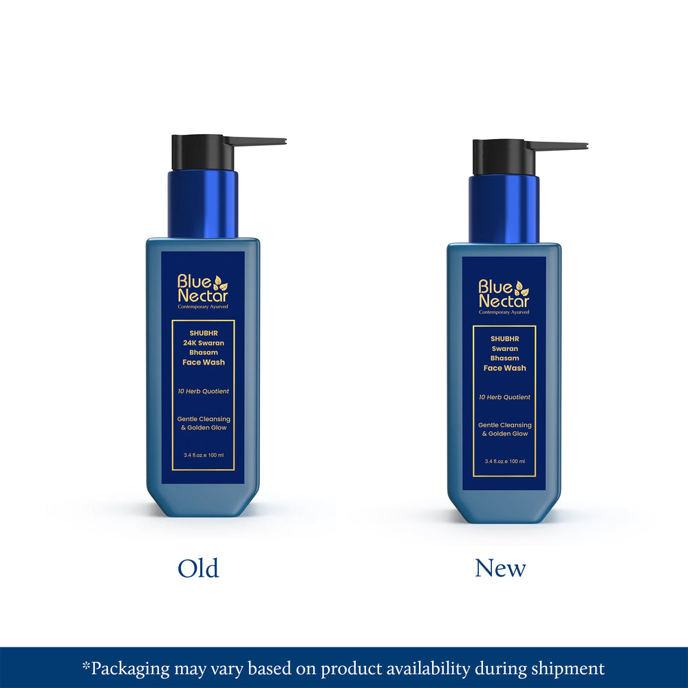 Gold face wash for golden glow new look