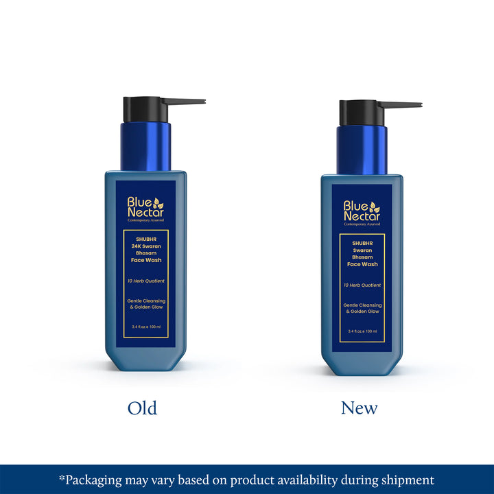 Gold face wash for golden glow new look