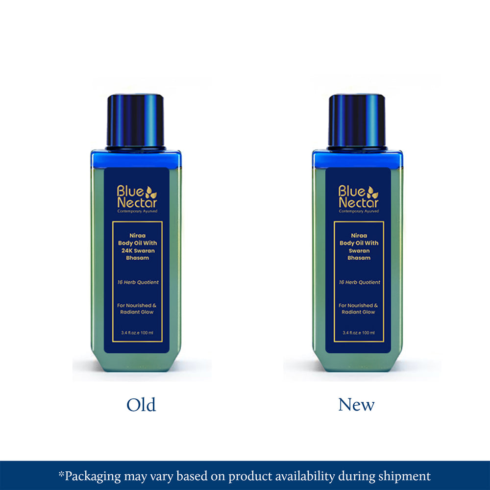 Shimmer body oil with gold ash new look