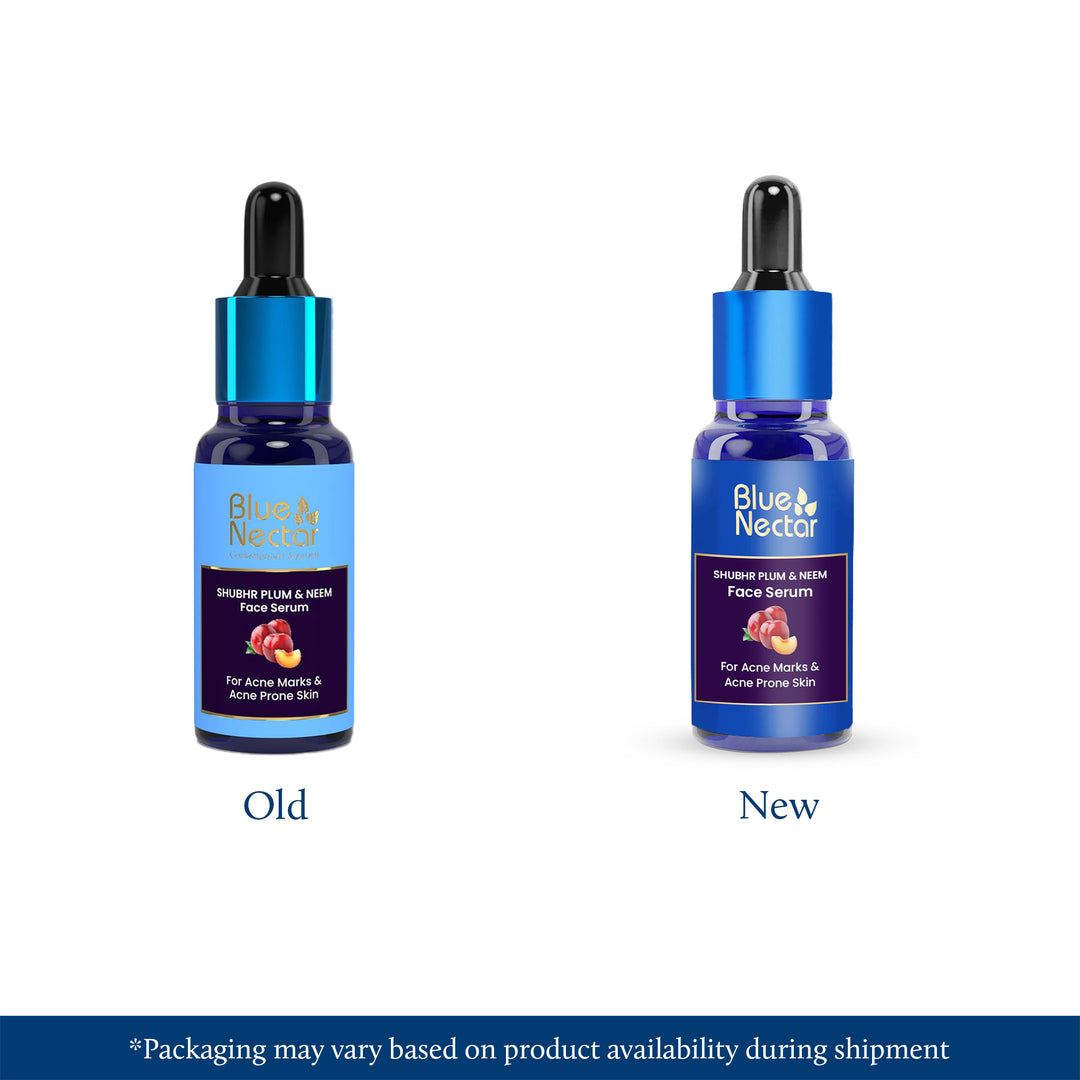 Plum & neem serum new look.