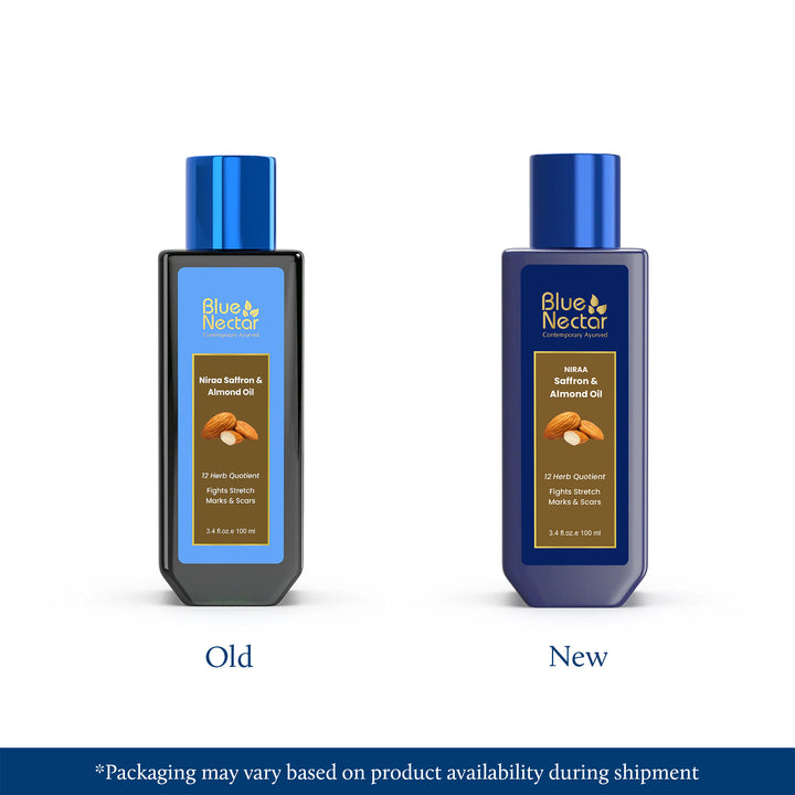 Almond & saffon stretch mark oil 100ml new look