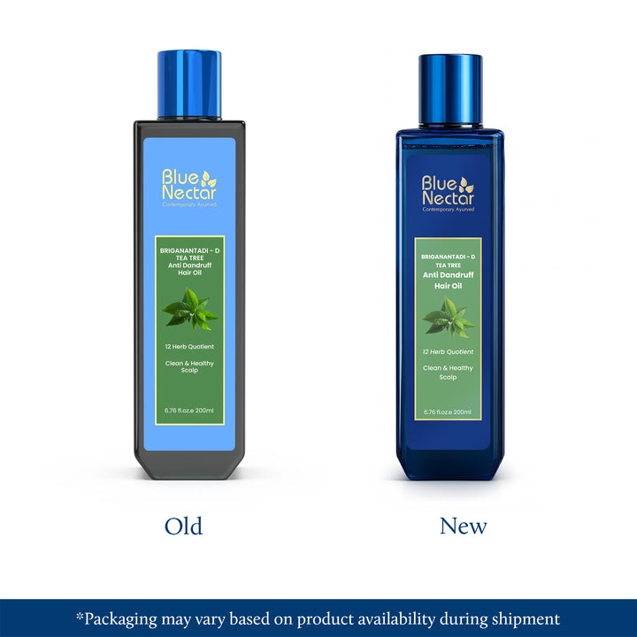 Tea Tree hair oil for dandruff control 6.7 fl oz new look