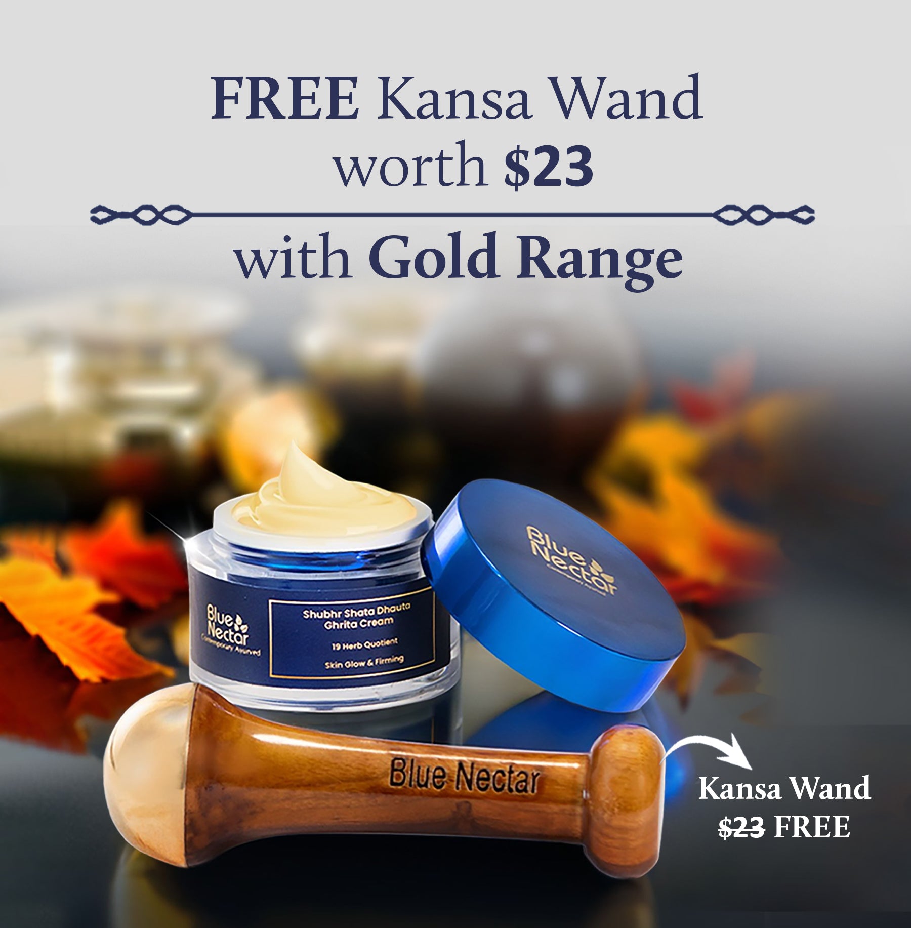 Free Kansa Wand worth $23 with gold range