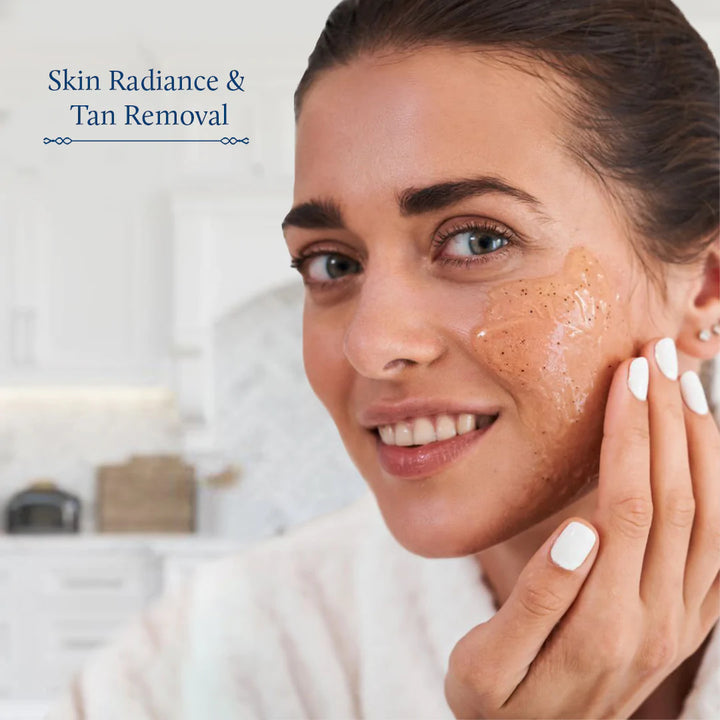 Shubhr Kumkumadi Gel Face Scrub | Skin Radiance & Tan Removal