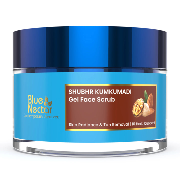 Shubhr Kumkumadi Gel Face Scrub | Skin Radiance & Tan Removal