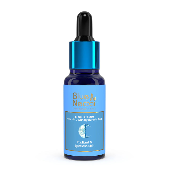 Shubhr Vitamin C Face Serum with Hyaluronic Acid for Dark Spot Correction and Glowing Skin