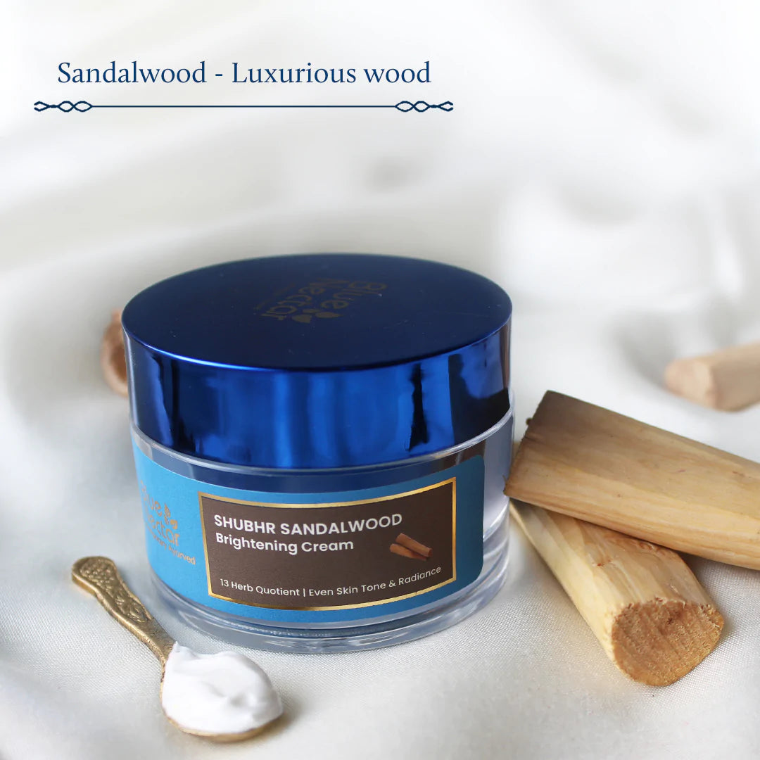 Shubhr Sandalwood Brightening Cream for Men | Even Skin Tone and Radiance
